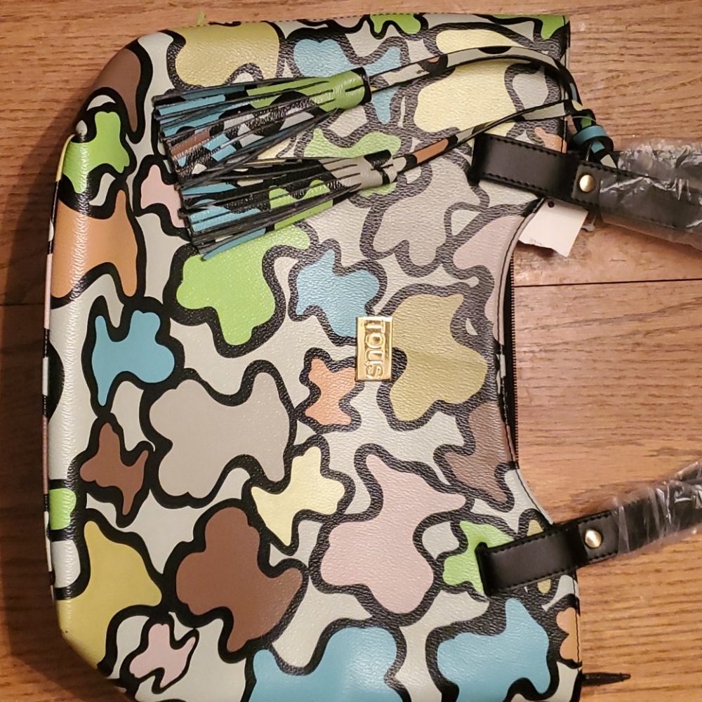 NWT Tous patterned purse